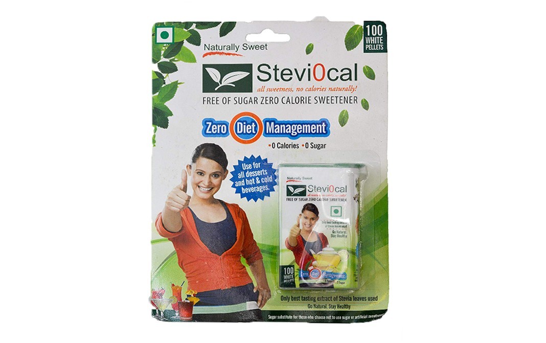 Stevi0cal Free of Sugar Zero Calorie Sweetner   Pack  15 grams